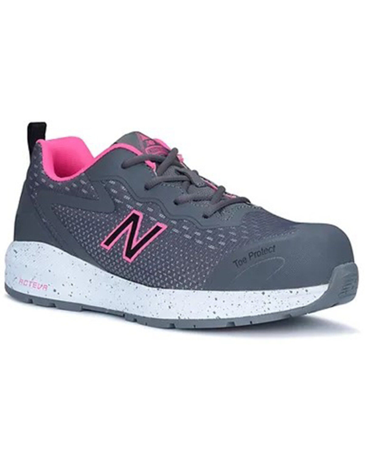 New Balance Women's Logic Puncture Resistant Work Shoes - Composite Toe, Pink, hi-res