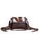 Image #1 - Myra Women's Cowhide Crossbody Bag, Brown, hi-res