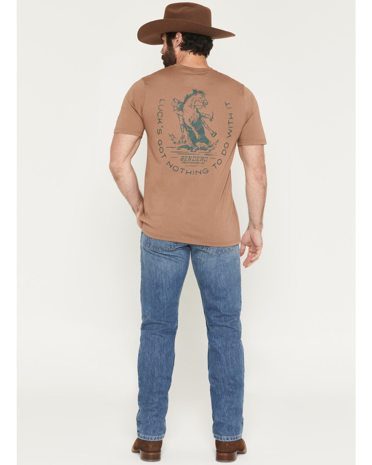 Image #3 - Kimes Ranch Men's James Light Wash Straight Bootcut Rigid Denim Jeans, Light Wash, hi-res