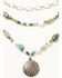 Image #2 - Shyanne Women's Gemma Layered Necklace , Silver, hi-res