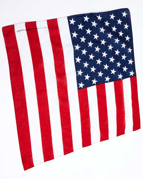 Image #2 - Cody James Men's Americana Flag Bandana Facemasks - 12 Pack, Multi, hi-res
