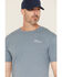 Image #3 - Troll Co Men's Headstrong Short Sleeve Graphic T-Shirt, Blue, hi-res