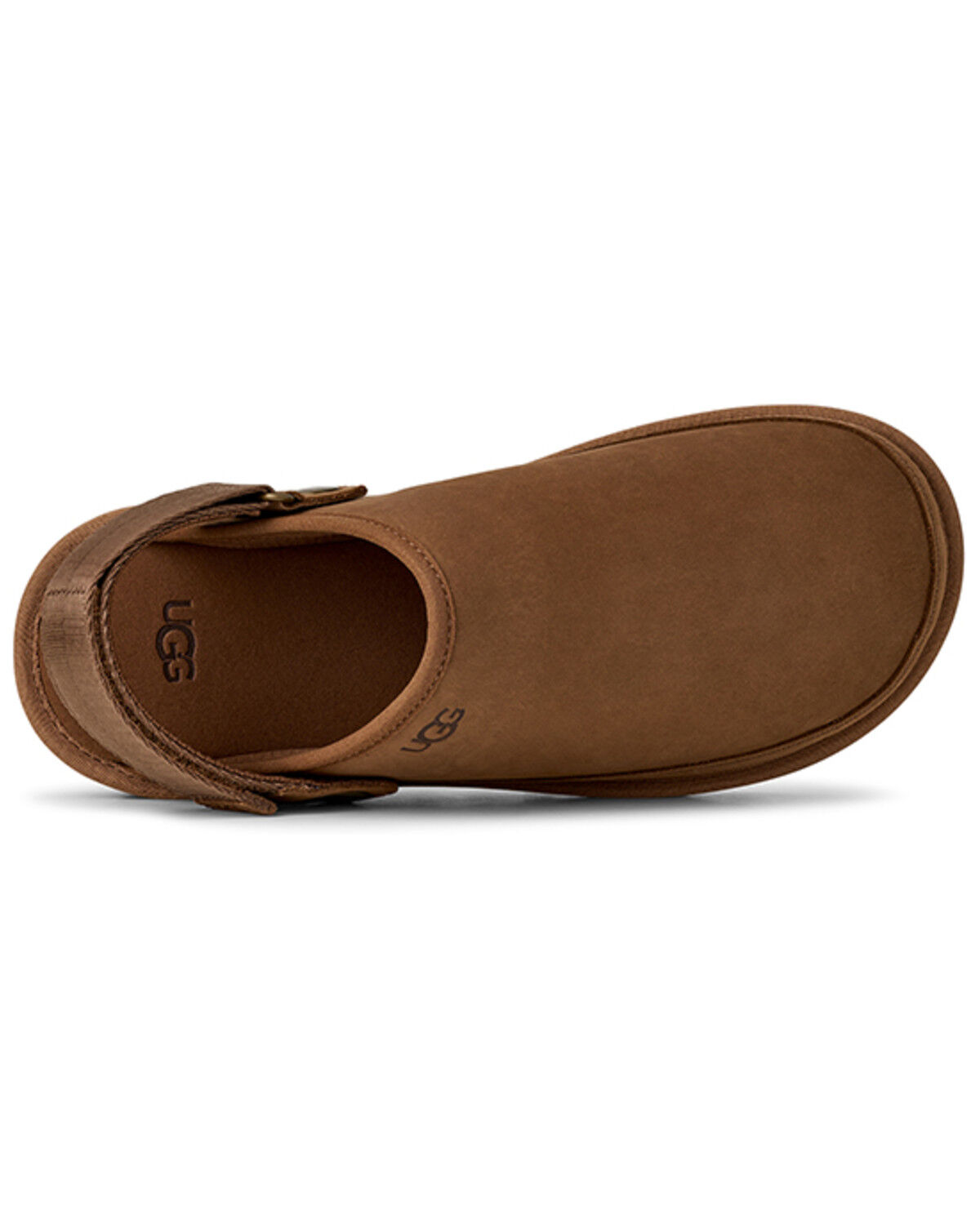 Image #5 - UGG Men's Goldencoast Clog II Nubuck, Dark Chocolate, hi-res