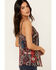 Image #2 - Idyllwind Women's Tampa Lace Trim Cami, Dark Brown, hi-res