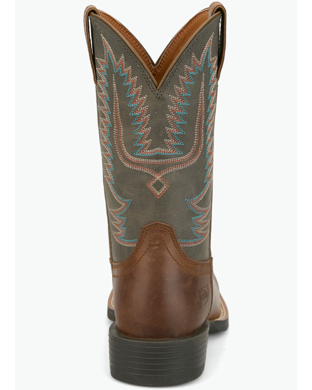 Image #5 - Justin Men's Stampede Gage Performance Western Boots - Broad Square Toe, Blue, hi-res