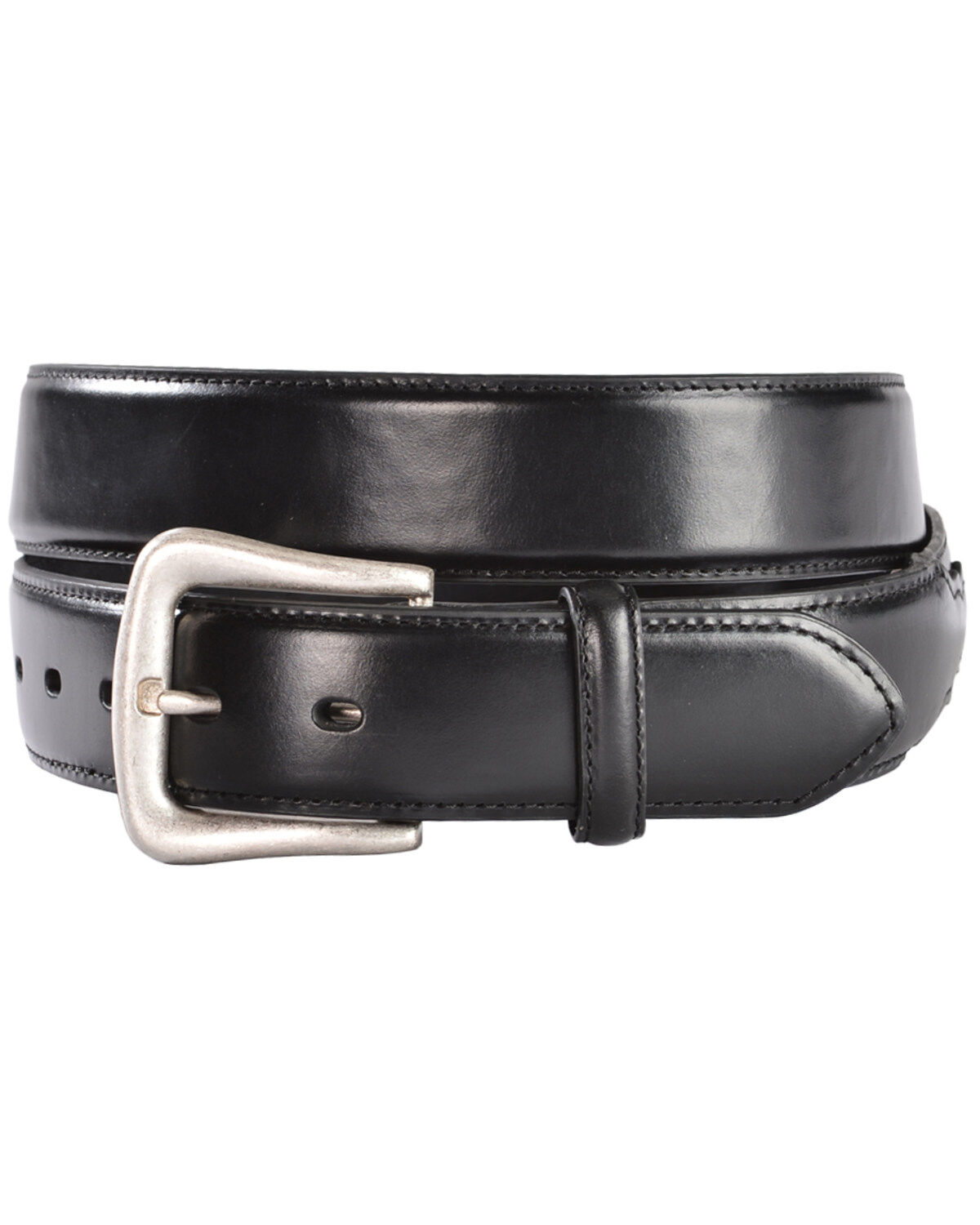 Nocona Men's Western Overlay Belt - Big, Black, hi-res