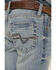 Image #4 - Cody James Boys' Crupper Light Wash Stretch Slim Straight Jeans, Blue, hi-res