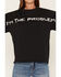 Image #3 - Morgan Wallen Women's I'm The Problem Short Sleeve Graphic Tee, Black, hi-res