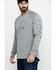 Image #3 - Ariat Men's Gray Rebar Cotton Strong Graphic Long Sleeve Work Shirt - Big & Tall , Heather Grey, hi-res