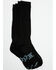 Image #1 - Boot Barn Women's Ultra Light Over The Calf Socks - 2 Pack, Black, hi-res