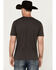 Image #4 - Moonshine Spirit&reg; Men's Bottle Lines Short Sleeve Graphic T-Shirt, Charcoal, hi-res