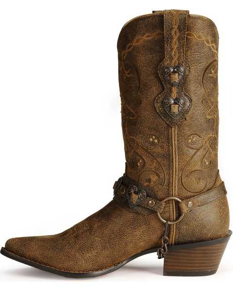 Image #10 - Durango Women's Crush Western Boots, Brown, hi-res