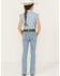 Image #3 - Shyanne Little Girls' Light Wash Riding Jeans , Light Wash, hi-res