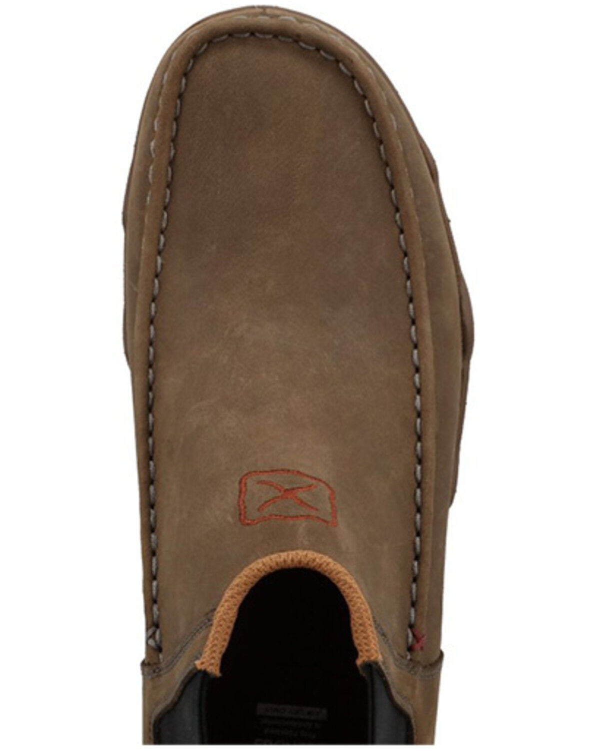 Image #6 - Twisted X Men's 4" UltraLite X&trade; Driving Shoes - Moc Toe, Taupe, hi-res
