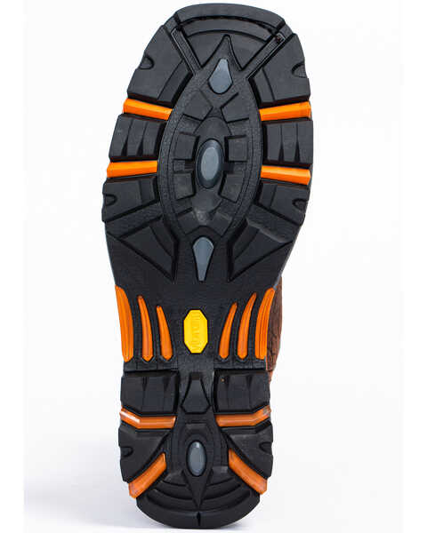 Image #7 - Cody James Men's Decimator Waterproof Western Work Boots - Nano Composite Toe, Brown, hi-res