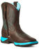 Image #1 - Ariat Boys' Anthem Java Western Boots - Square Toe, Dark Brown, hi-res