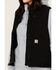 Image #3 - Carhartt Women's Washed Duck Sherpa Lined Vest, Black, hi-res