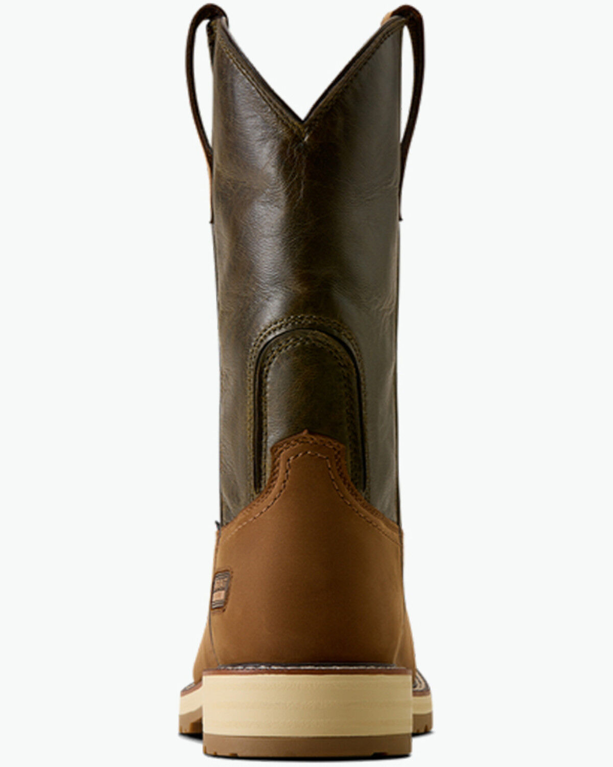Image #3 - Ariat Men's Activator Patriot Pull-On Work Boots - Steel Toe, Brown, hi-res