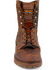 Image #4 - Carolina Men's 8" Waterproof Work Boots, Brown, hi-res
