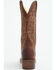 Image #5 - Justin Men's Frontier Cowboy Town Bay Performance Western Boots - Square Toe, Brown, hi-res