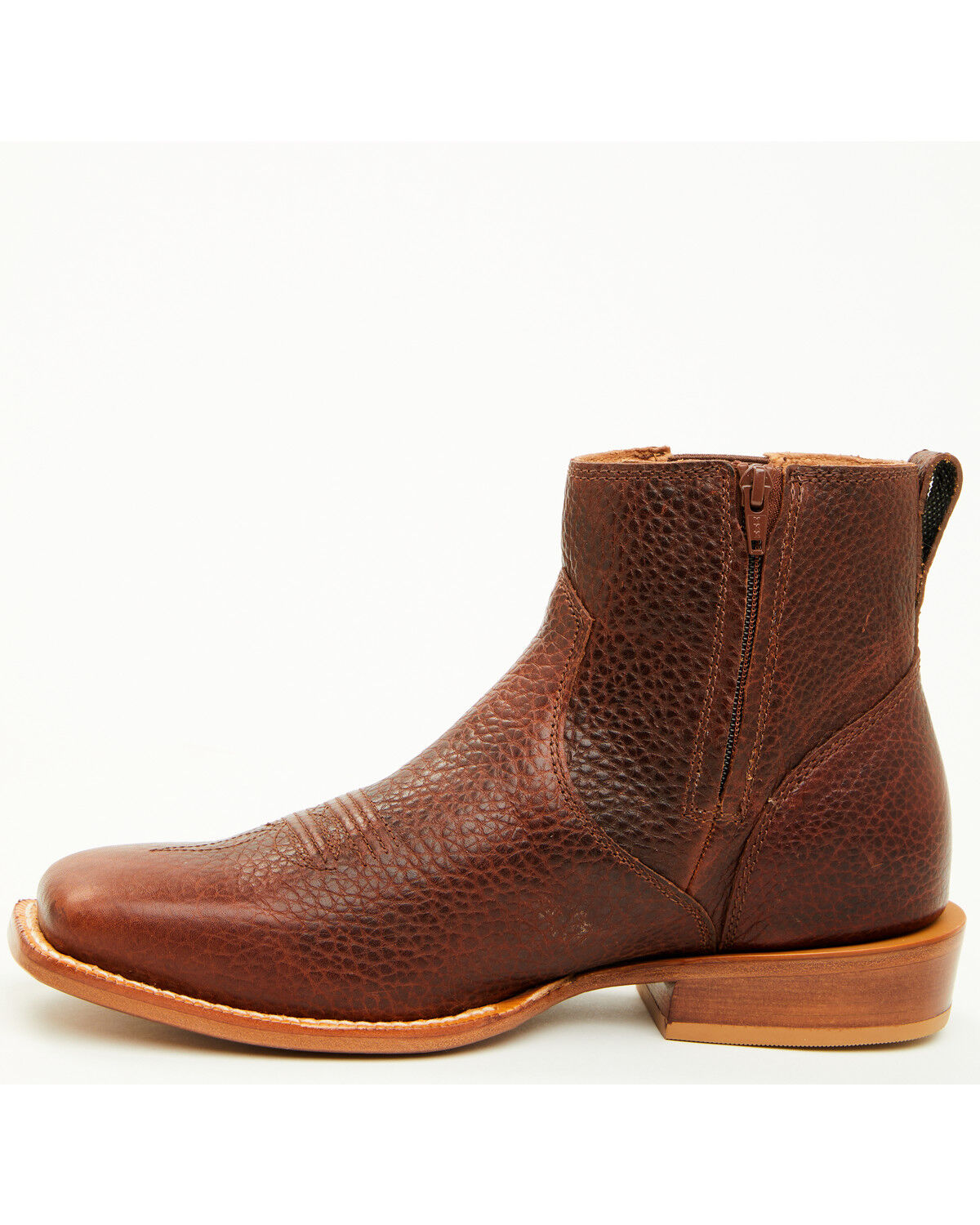 Image #2 - Twisted X Men's 6" Tech X&trade; Chelsea Boots - Broad Square Toe, Brown, hi-res