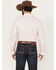 Image #4 - Cody James Men's Basic Twill Long Sleeve Button-Down Performance Western Shirt - Big, Pink, hi-res