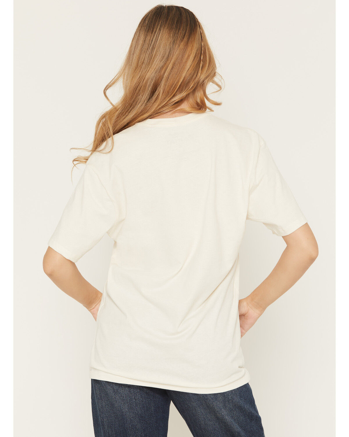 Image #4 - Ariat Women's Retro Bronco Boyfriend Fit Short Sleeve Graphic Tee, Natural, hi-res