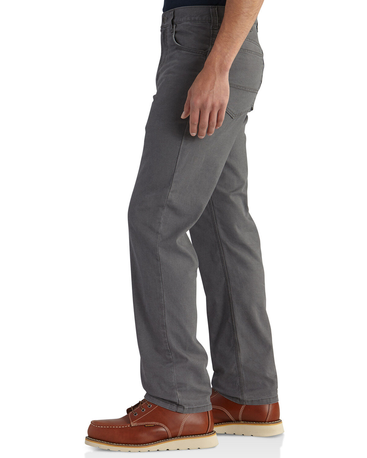 Image #8 - Carhartt Men's Rugged Flex&reg; Rigby Five-Pocket Pants, Charcoal Grey, hi-res