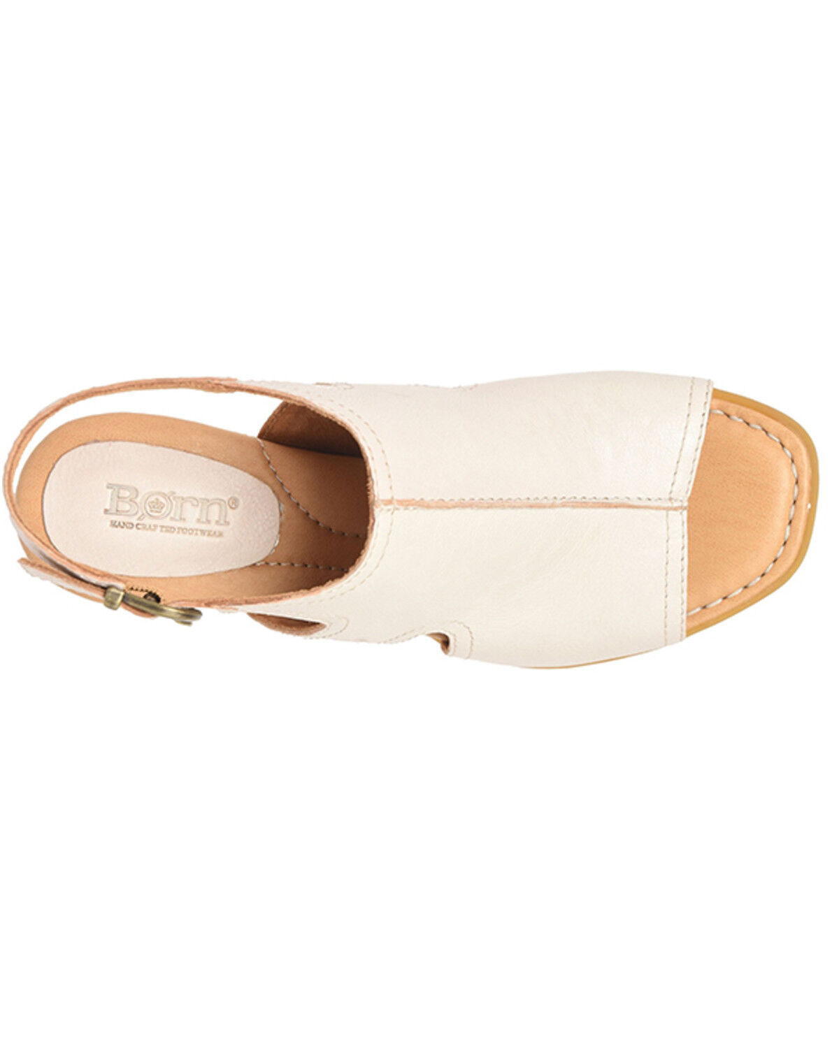 Image #5 - Born Women's Swinton Sandals, White, hi-res