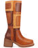 Image #2 - Dingo Women's Multi Patches Fashion Boots - Round Toe, Tan, hi-res