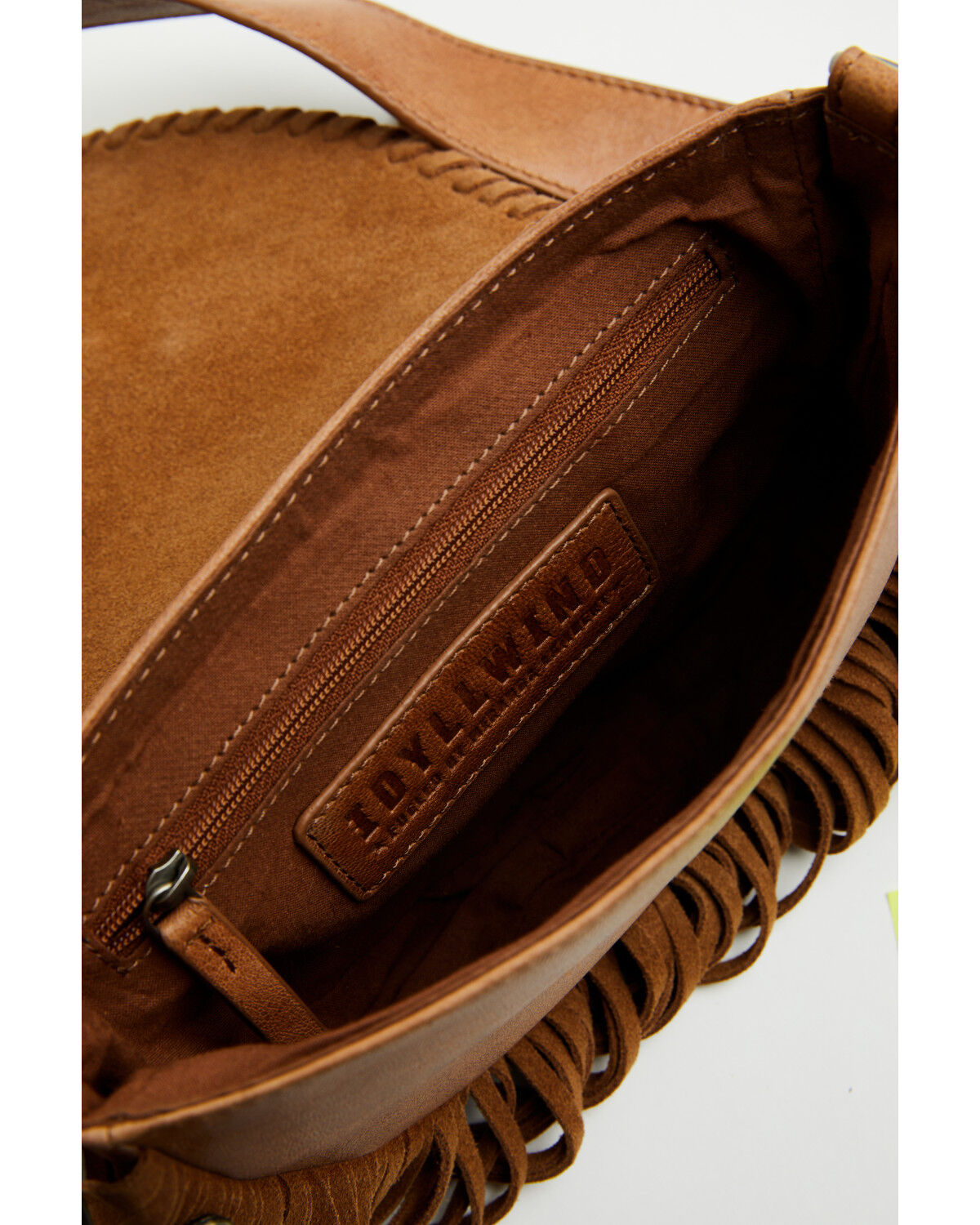Image #4 - Idyllwind Women's Esperanza Longhorn Fringe Crossbody Handbag, Brown, hi-res