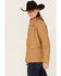 Image #2 - Cinch Women's Barn Bomber Jacket, Brown, hi-res