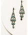 Image #1 - Shyanne Women's Mystic Skies Layered Chandelier Earrings, Rust Copper, hi-res