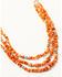 Image #1 - Paige Wallace Women's 3-Layer Spiny Oyster Chip Necklace, Multi, hi-res