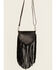 Image #3 - Idyllwind Women's Esperanza Longhorn Leather Fringe Crossbody Bag, Black, hi-res