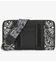 Image #1 - Wrangler Women's Bandana Paisley Wallet, Black, hi-res