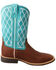 Image #2 - Twisted X Boys' Top Hand Western Boots - Broad Square Toe, Brown, hi-res