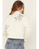 Image #4 - Blue B Women's Cowgirl Embroidered Denim Trucker Jacket, , hi-res