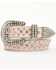 Image #1 - Shyanne Girls' Embellished Bling Belt , Pink, hi-res