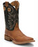 Image #1 - Justin Men's Caddo Bent Rail Western Boots - Broad Square Toe, Tobacco, hi-res