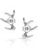 Image #2 - Montana Silversmiths Women's Kristy Titus Sweet Antler Earrings, Silver, hi-res