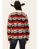 Image #4 - Outback Trading Co Women's Southwestern Print Fleece Dawn Jacket , Rust Copper, hi-res