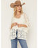 Image #2 - Shyanne Women's Hester Lace Flutter Sleeve Kimono, Black, hi-res