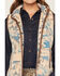 Image #3 - Shyanne Women's Horse Print Polar Fleece Vest, Khaki, hi-res