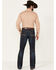 Image #3 - Cody James Men's Night Hawk Dark Wash Slim Bootcut Stretch Denim Jeans, Medium Wash, hi-res