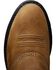 Image #3 - Ariat Sierra Saddle Western Work Boots - Round Toe, Aged Bark, hi-res