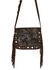 Image #3 - Shyanne Women's Briarwood Fringe Tooled Crossbody Bag, Brown, hi-res