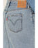 Image #4 - Levi's Premium Women's Ankle Column Denim Skirt , Light Wash, hi-res