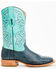 Image #2 - Corral Men's Exotic Python Western Boots - Broad Square Toe , Navy, hi-res