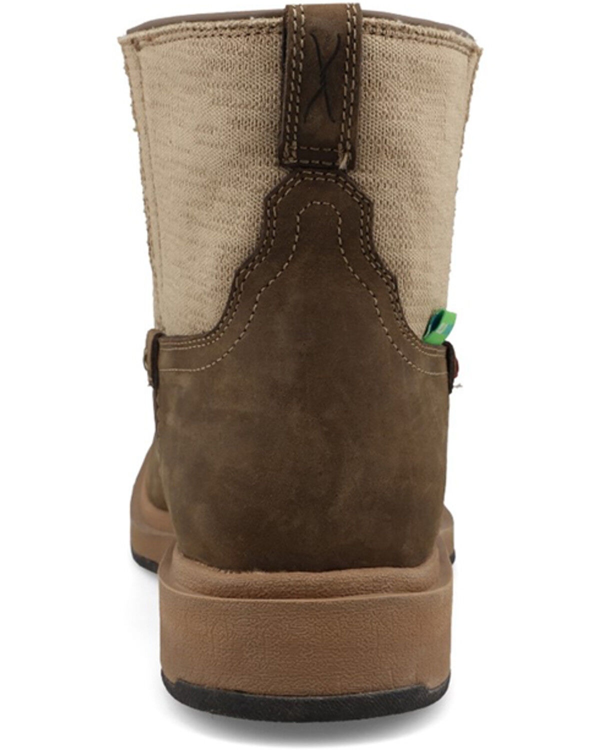 Image #5 - Twisted X Men's 6" UltraLite X&trade; Western Boots - Broad Square Toe, Khaki, hi-res